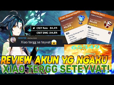 Akun ini ngaku Xiao Ter GG Se Teyvat Yg Bener? Review Akun #5 - Genshin Impact Indonesia