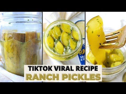 How to Make Ranch Pickles {TikTok Viral Recipe}