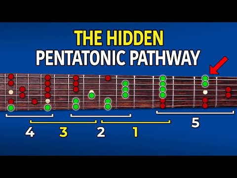 Connect All 5 Pentatonic Scale Positions With This Hidden Pathway - Lead Guitar Lesson