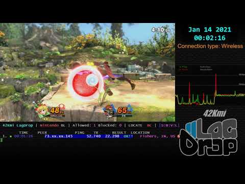 @LagDrop #SmashBros - 2021-01-14 - 10.1.0 - Karu [Fishers, IN, US] lag