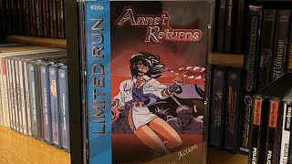 Annet Returns Sega CD unboxing and gameplay limited Run Release. 