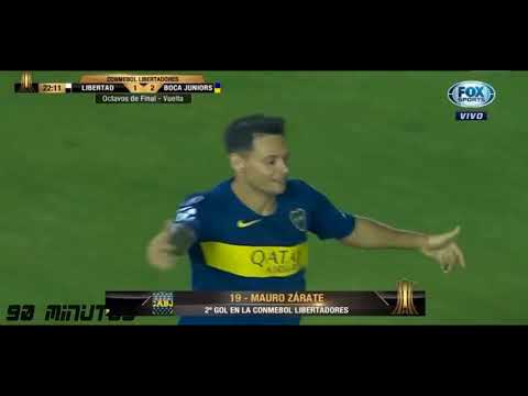 Libertad 2-4 Boca Juniors Todos los Goles Copa Libertadores 2018