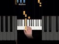 Make everyone CRY with this melody! (5 notes) #shorts #piano