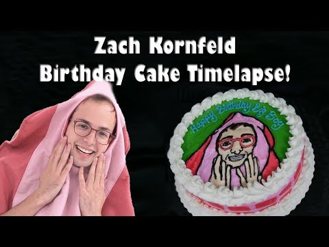 Try Guys Cake Timelapse: Zach Kornfeld!