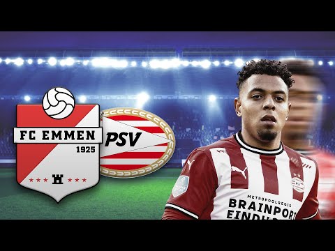 Joker Mauro Junior wird zum Matchwinner für die PSV | FC Emmen - PSV Eindhoven