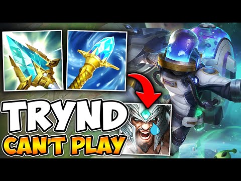 HOW TO MAKE TRYNDAMERE PLAYERS UTTERLY USELESS! | FT. THE RANK 1 SINGED