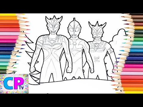 Ultraman Leo,Ultraman Neos...Ultraman Coloring ,All Ultraman Coloring Pages Tv,