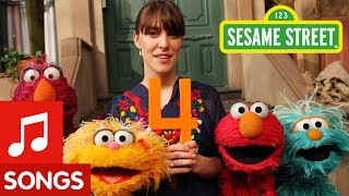Sesame Street & Feist - Counting To The Number Four