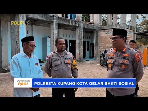 POLRESTA KUPANG KOTA GELAR BAKTI SOSIAL DI PONDOK TAHFIZ AL-WAHDAH