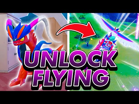 How to Unlock PERMANENT FLYING on your Ride Pokemon | The Indigo Disk Scarlet and Violet DLC