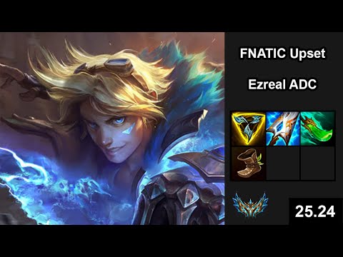 FNATIC Upset (Ezreal) vs (Miss Fortune) - EUW Challenger - Patch 25.24