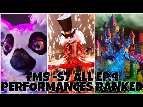 The Masked Singer- S7 all ep.4 performances ranked