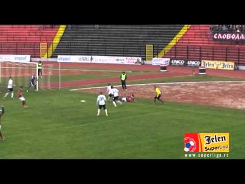 JSL 2013/14: 17.Kolo Sloboda Point - Čukarički 1:2 (1:2) / 02.03.2014