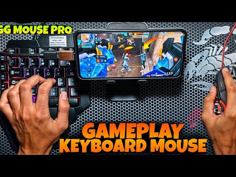 GG mouse pro Keyboard and mouse Gameplay Free Fire 🔥