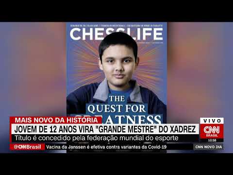 Garoto de nove anos ganha título de mestre de xadrez nos EUA - BBC News  Brasil
