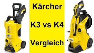 Kärcher K3 vs K4 Hochdruckreiniger Vergleich Test