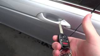 Car Front Door Takes Two Tries to Unlock (pull handle twice)