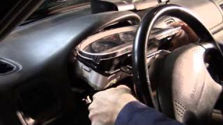 Replacing Subaru Forester instrument dash lamps - Simple