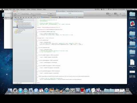 Xcode Tutorial 14 - Rotate UIObject