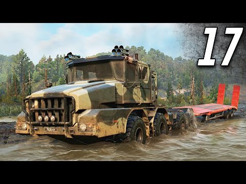 SnowRunner - Part 17 - 8-WHEELED MONSTER! (Kolob 74941)