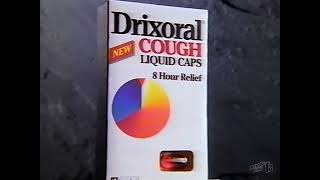 Drixoral Cough Medicine Commercial 1987