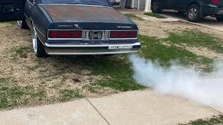 My Caprice Blowing White Smoke Out Of The Pipe