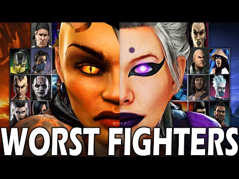 Ranking the Worst Mortal Kombat Characters!
