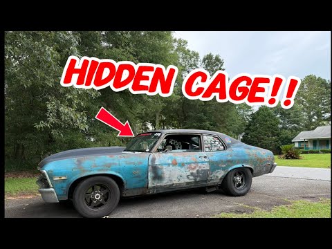 Chevy Nova 8.50 Cage install.