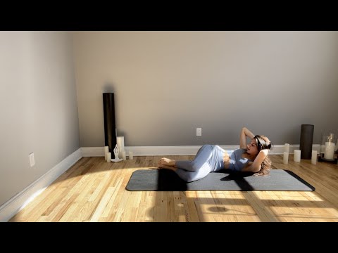 15-Minute At-Home Pilates Side-Lying Legs | LTMovement©