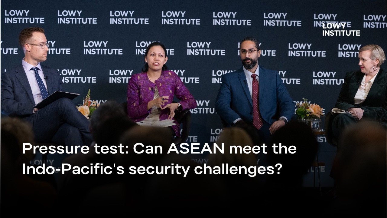Pressure test: Can ASEAN meet the Indo-Pacific's security challenges?