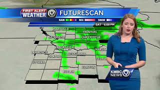 First Alert: Mostly cloudy, chance for rain later today