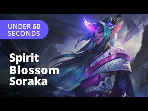 Spirit Blossom Soraka Skin (60 Seconds) - League of Legends