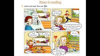 Get Ready For Starters 2nd Unit 7 Story and reading Page 48