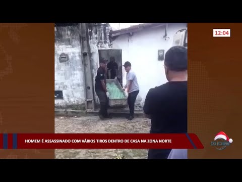 Homem é assassinado com vários tiros dentro de casa na zona norte 29 12 2022