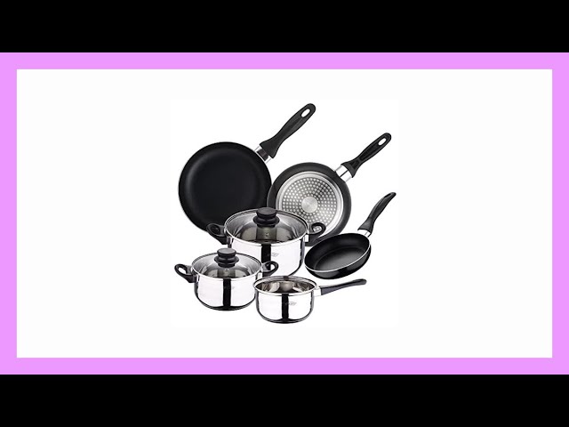 Vídeo relacionado con Juego de 2 Tapas Universales de Cristal con Válvula de Escape y Borde de Silicona - Tapas Universales para Ollas y Sartenes 16/18/20 cm y 24/26/28 cm (Negro)