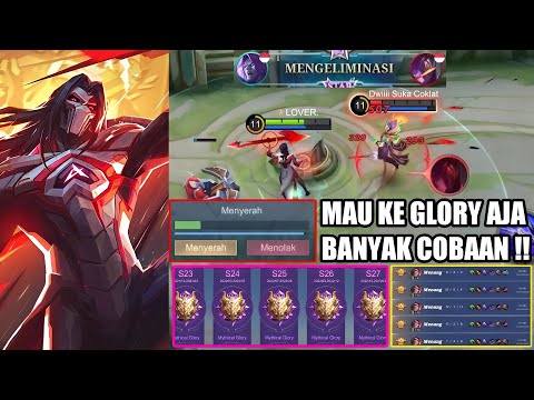 TOP GLOBAL MOSKOV SOLO RANK, DETIK-DETIK KE MYTHIC GLORY ~ MLBB