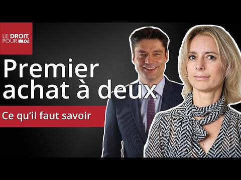 Premier achat à deux : ce qu'il faut savoir