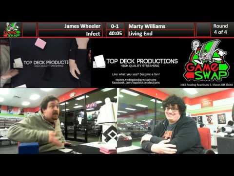 Modern 03/01/16: James Wheeler (infect) vs Marty Williams (Living End)