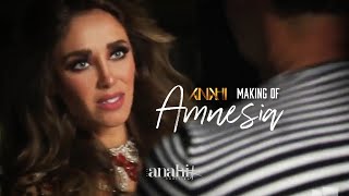 Anahí - Amnesia ( Behind The Scenes ) Primer Impacto