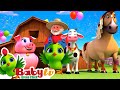 Old McDonald ‍ Nursery Rhymes Songs For Kids ‪ BabyTVGreenChick