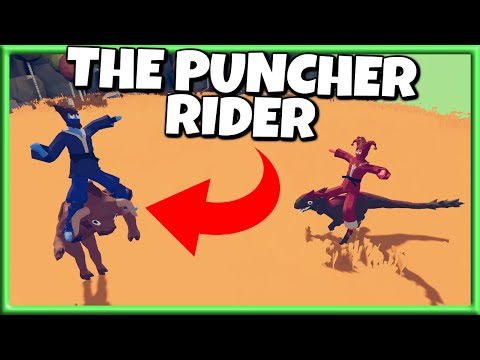 The Puncher Rider vs Every Faction - TABS Mods Gameplay Unit Creator Update