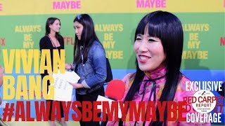 Vivian Bang interviewed at the Always Be My Maybe Premiere #Netflix #AlwaysBeMyMaybe video