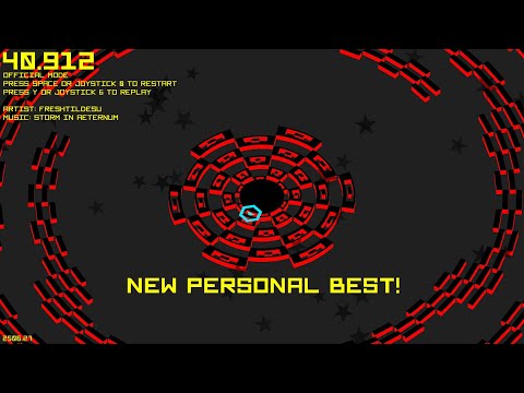 Open Hexagon | Plastic Ratio Redux x1.03, 40.9s