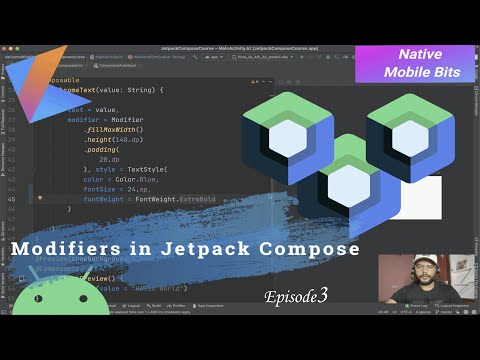 Modifiers - Android Jetpack Compose (Part 3) || Android Jetpack Compose 2022 😍😎