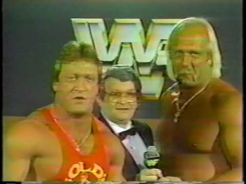 Hulk Hogan & Paul Orndorff Nassau Coliseum promo - aired 6/8/85
