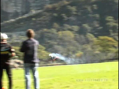 Alpine heli smack Down LUKAS RIVA