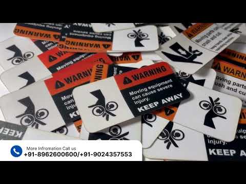 INDIGOS UG - Sticker - Safety - Warning - Do not India