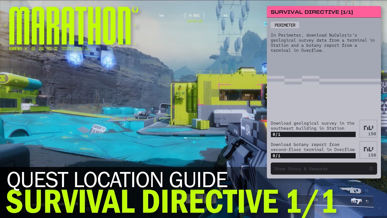 Marathon - Survival Directive 1/1 - Quest Location Guide
