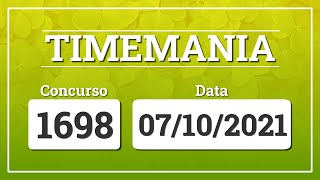 Capa de TIMEMANIA 1698