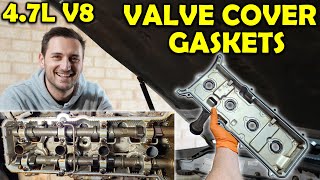 Toyota Landcruiser 100 Series – Replacing Valve Cover Gaskets (2UZ-FE)